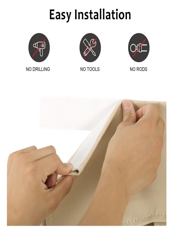 WdFour Side Door Curtains for Door Window - Image 3